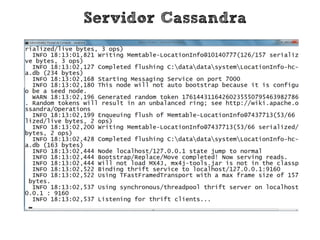 • Escalabilidade para leituras num banco
relacional: trabalhoso
• Escalabilidade para escritas num banco
relacional: MUITO, MUITO, trabalhoso
• (se conseguir seu BD deixou de ser
relacional...)
Escalabilidade vertical
 