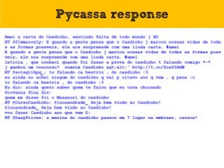 Pycassa response
 