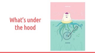 What’s under
the hood
 