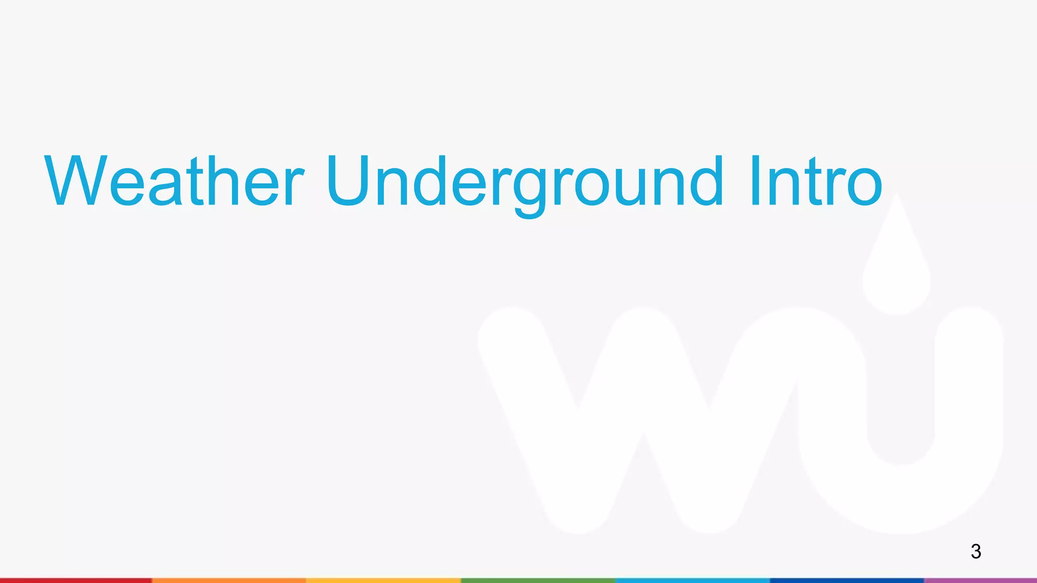 Weather Underground Intro
3
 