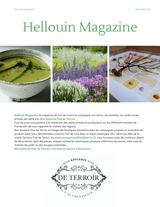 Hellouin magazine printemps 2017 