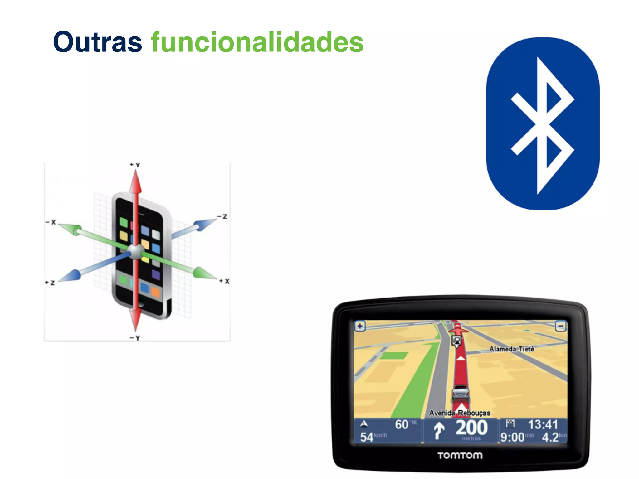 Outras funcionalidades
 