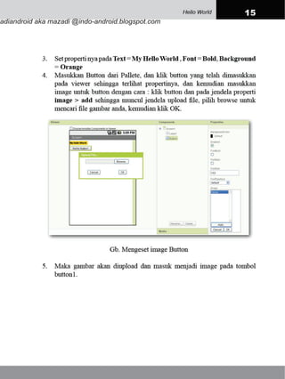 Hello world app inventor | PDF