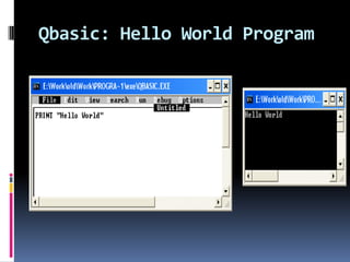 Hello world program | PPT