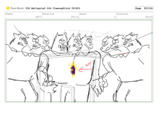 Scene
0077
Duration
09:14
Panel
3
Duration
00:23
036 Hellspital 4th CleanupPitch 021621 Page 93/124
 