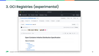 Copyright © SUSE 2021 33
3. OCI Registries (experimental)
 