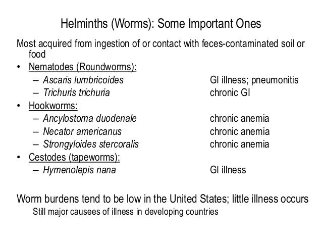 Classification of helminths ppt