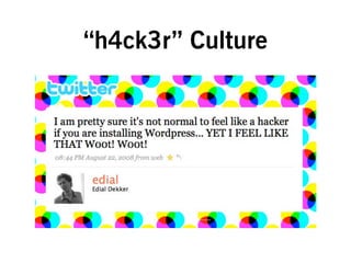 “h4ck3r” Culture