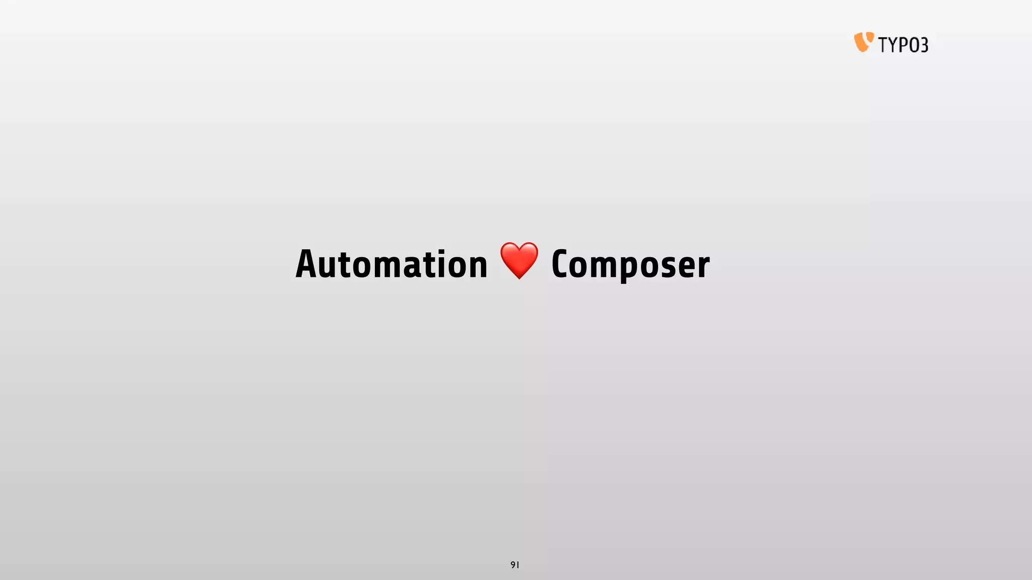 Automation ❤ Composer
91
 