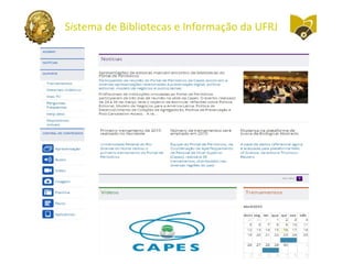 Sistema de Bibliotecas e Informação da UFRJ
 