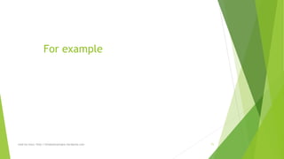 For example 
read my story: http://simplyamazingva.wordpress.com 71 
 