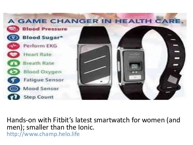 fitbit ionic blood pressure