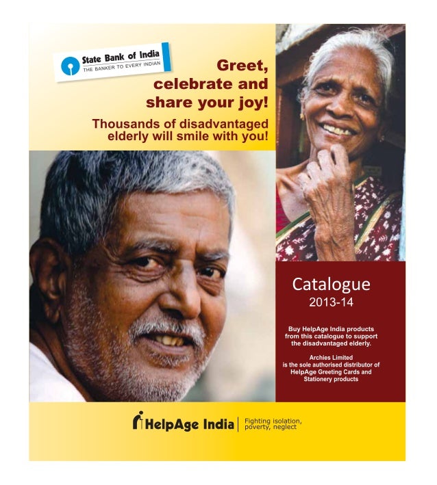 Helpage India Greeting Card Catalogue 201314