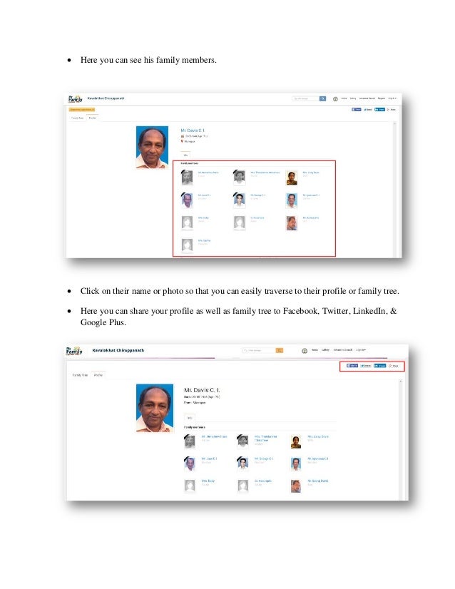 how to create my family tree in online