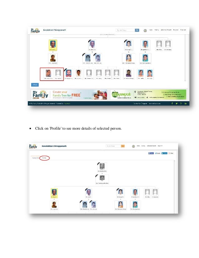 how to create my family tree in online