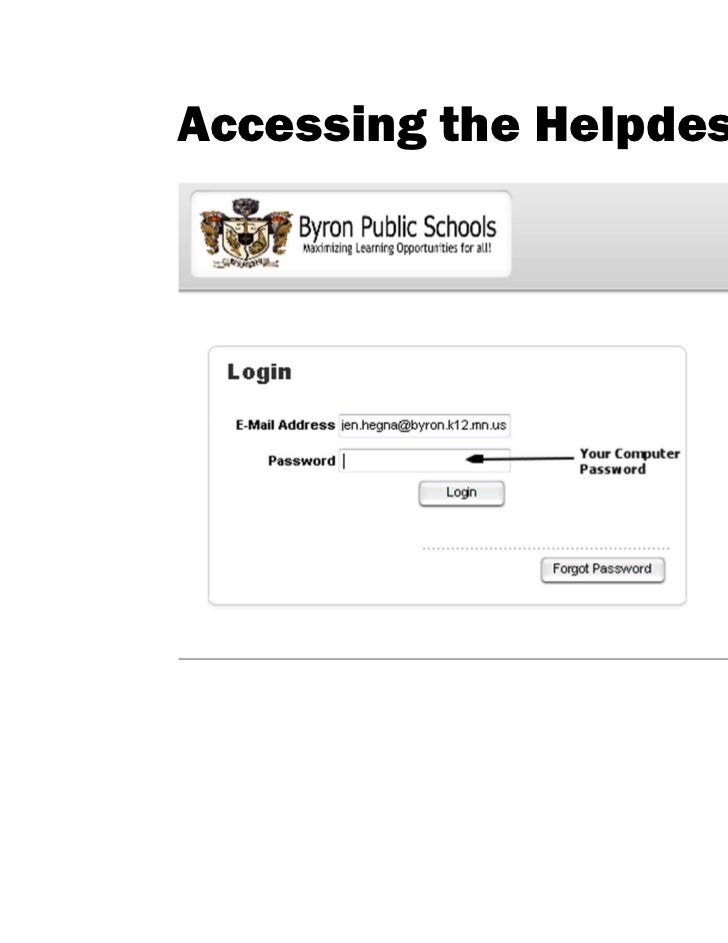 Implementing A New Helpdesk