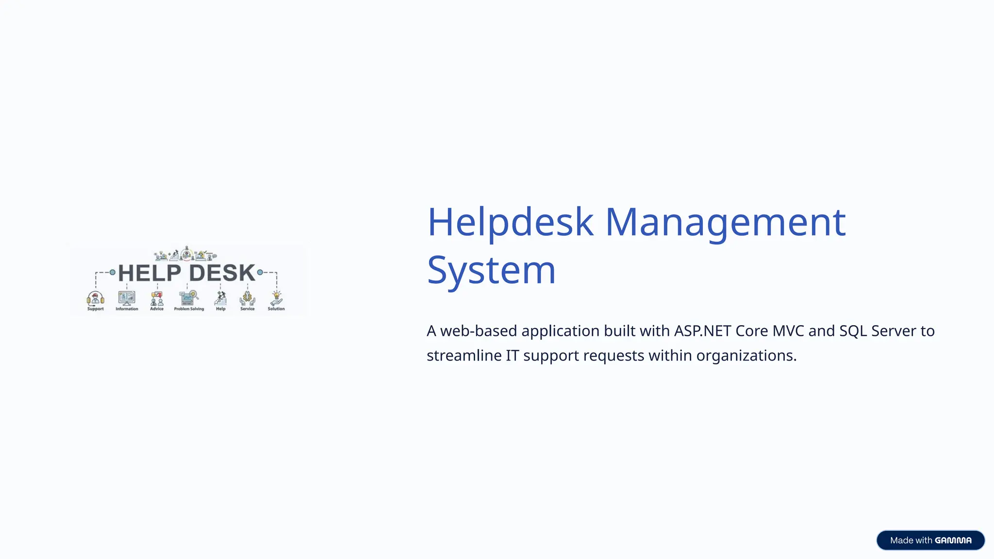Helpdesk-Management-System-project-guideline | PPTX