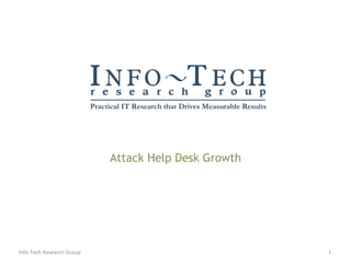 Attack Help Desk Growth Info-Tech Research Group 