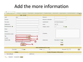 Add the more information