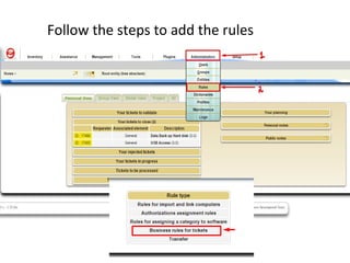 Follow the steps to add the rules