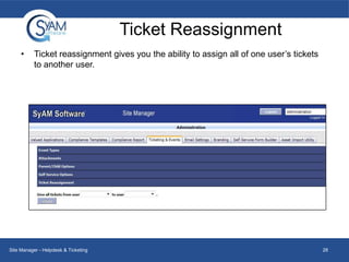 Helpdesk and ticketing | PPTX