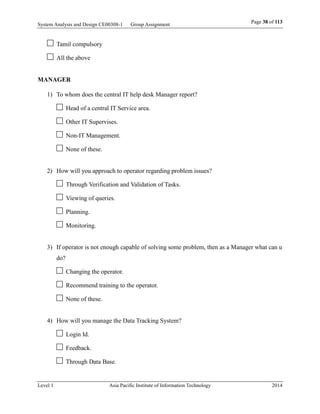 Online Helpdesk System | PDF