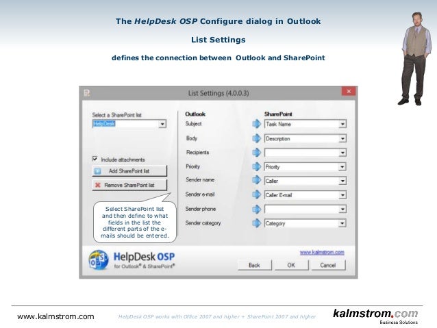 Helpdesk For Outlook And Sharepoint