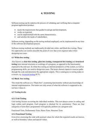 Help desk system report | PDF