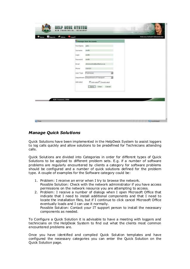 help desk manual template 28 images it help desk manual template 28 images it