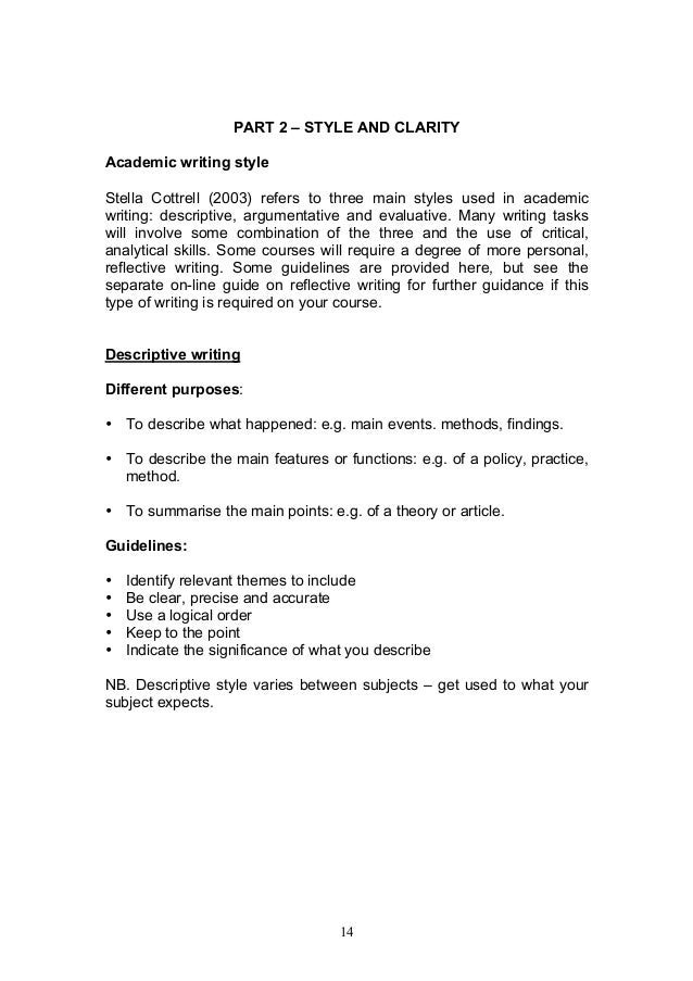 Critical analysis skills in academic writing