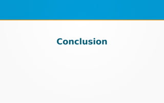 Conclusion
 