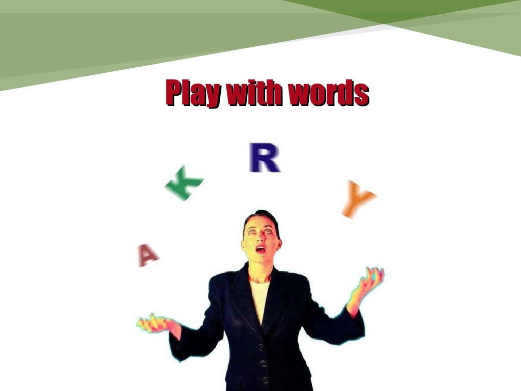 Play with words