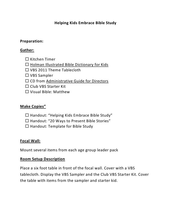 conference handout template