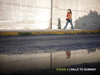 STAGE 4 | WALK TO SUBWAY
 