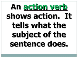 Helping verbs