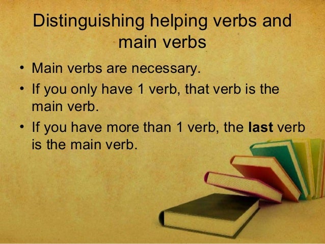 what is a helping verb