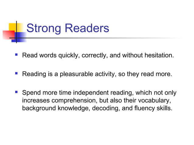 Helping your child with english reading fluency | PPT