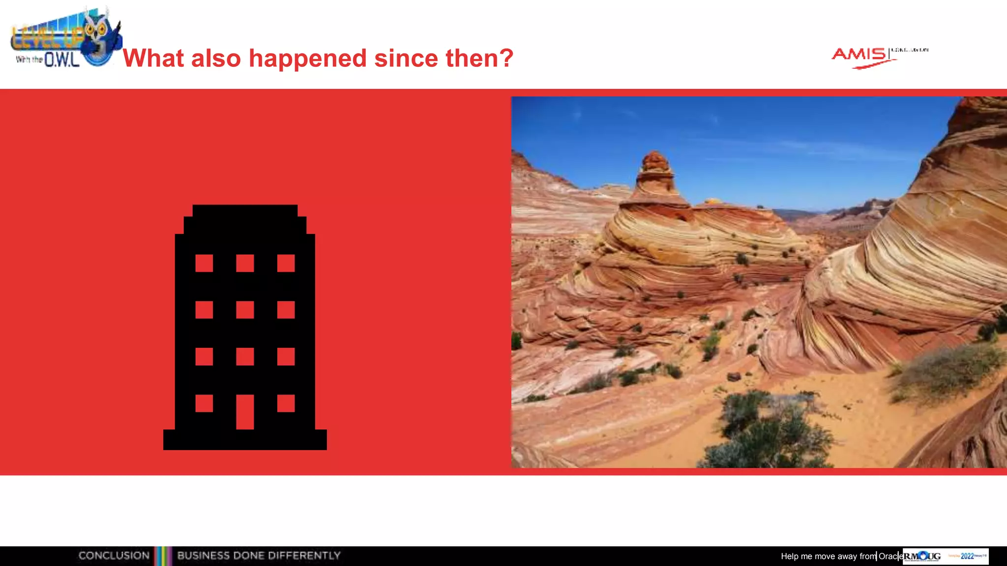 Classificatie: Public
Publiek
Help me move away from Oracle
What also happened since then?
 