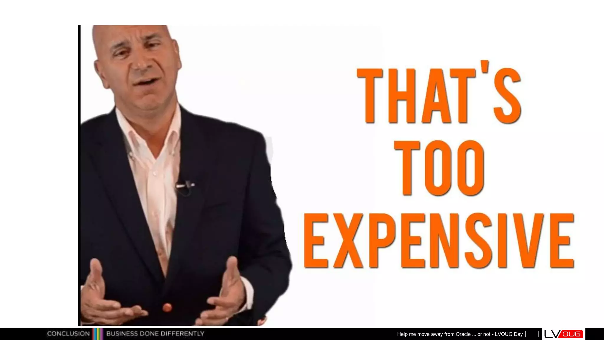 Classificatie: Public
Publiek
Help me move away from Oracle ... or not - LVOUG Day
 