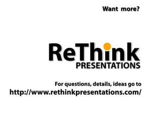 Help, My Presentation Sucks! 3 emergency ideas to help your presentation