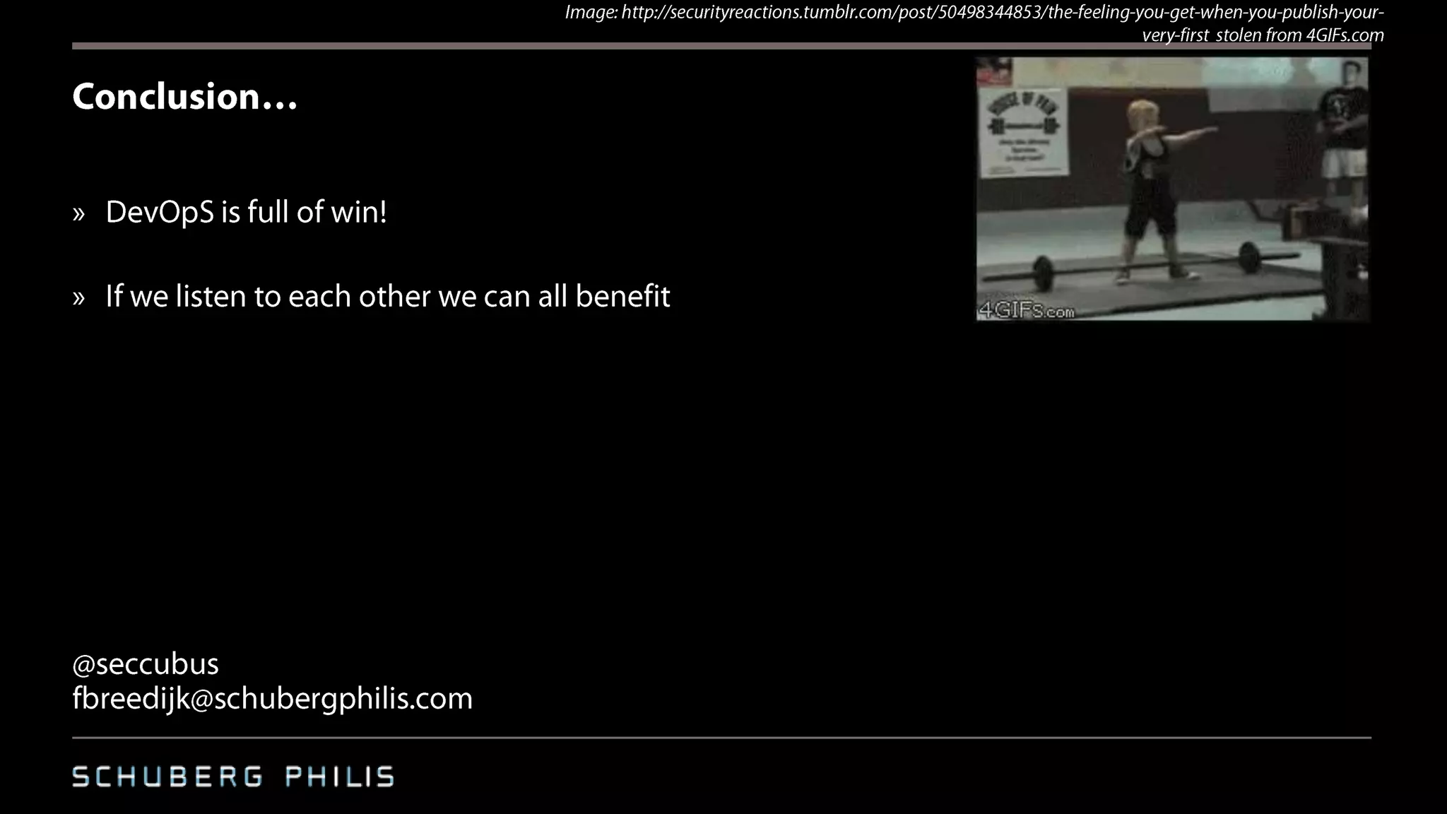 Help, my security officer doesn’t trust me v0.4