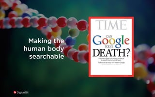 10
Making the
human body
searchable
 