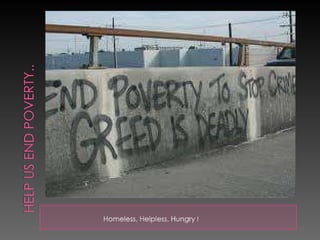 Help us end poverty