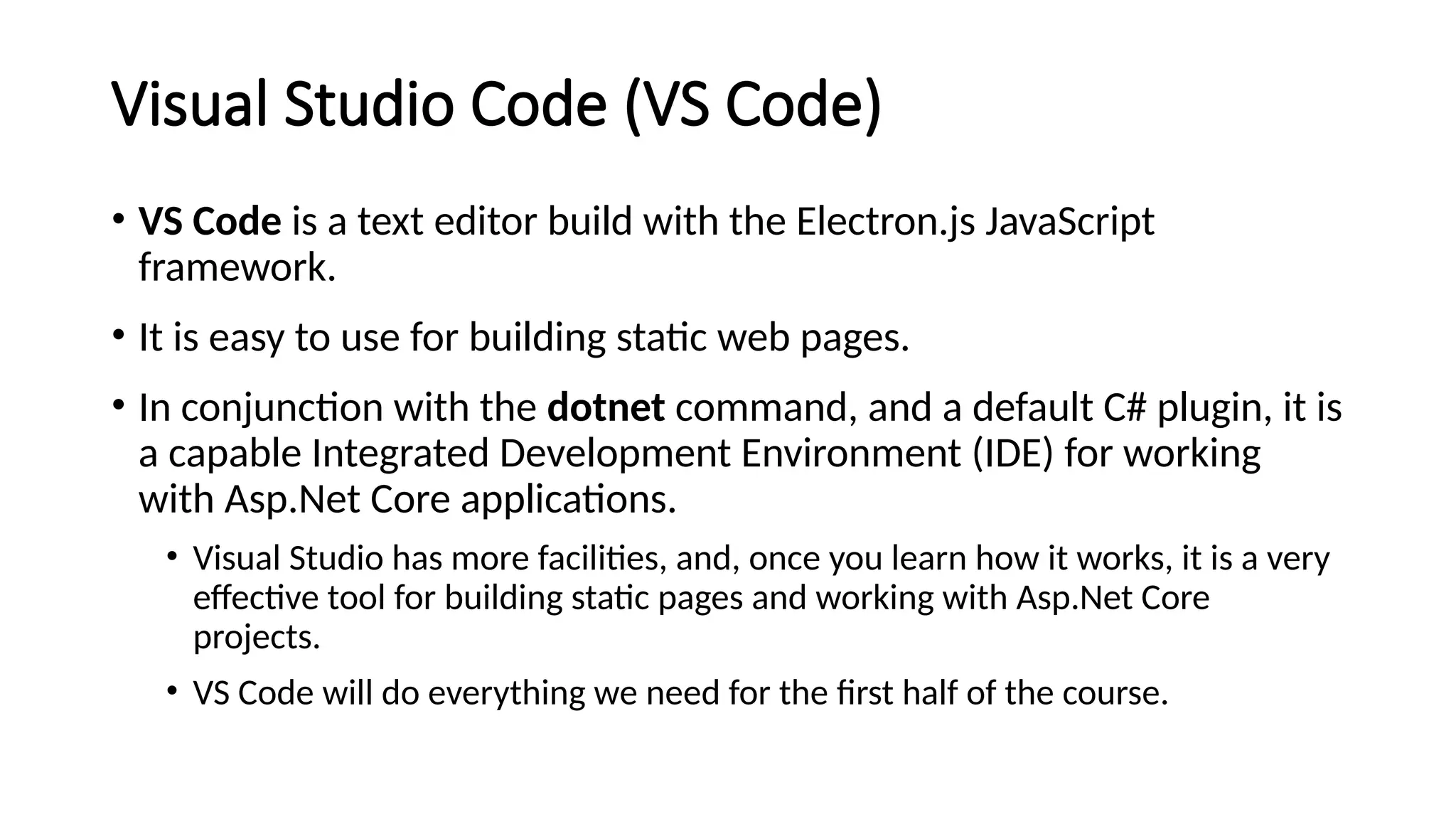 What is Visual Studio Code (VS Code).... | PPTX | Web Design and HTML ...