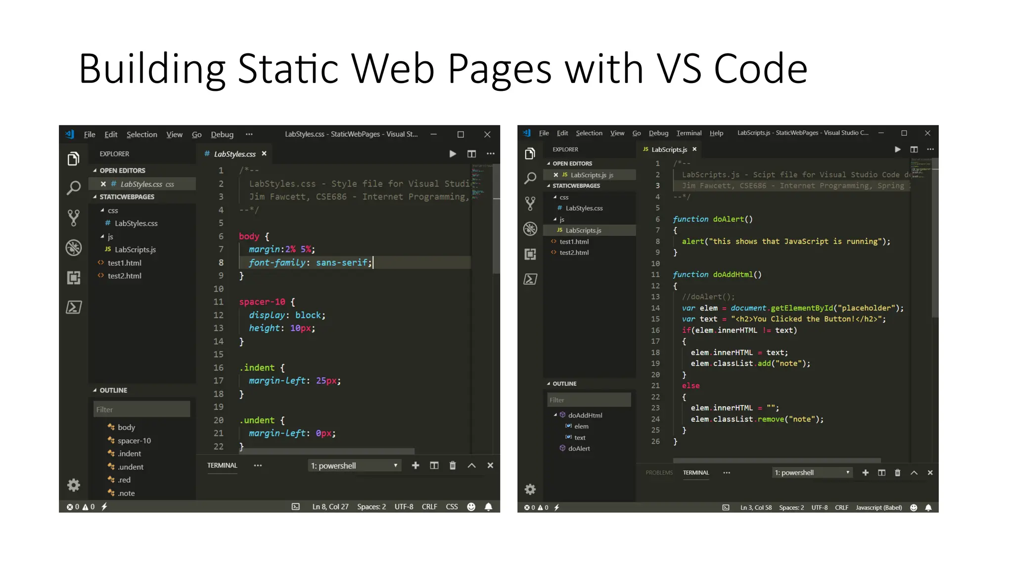 What is Visual Studio Code (VS Code).... | PPTX | Web Design and HTML ...