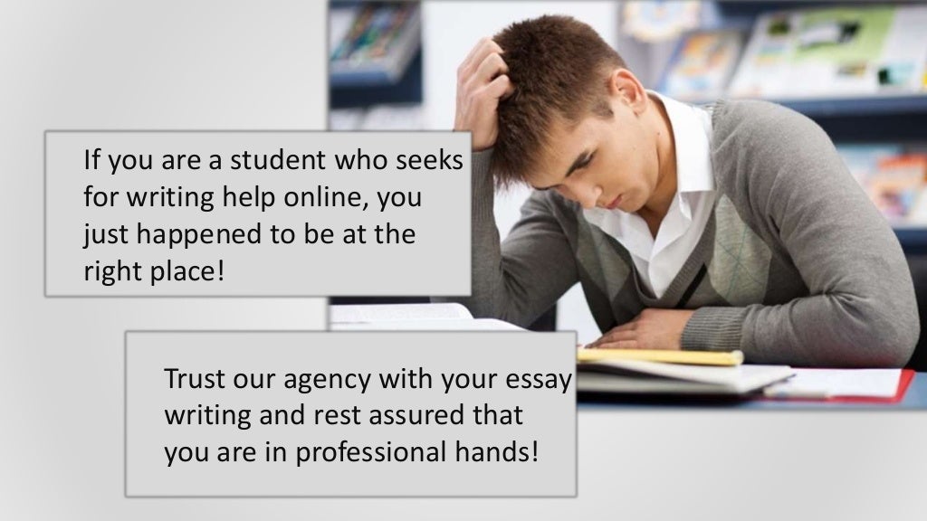 Help writing an essay