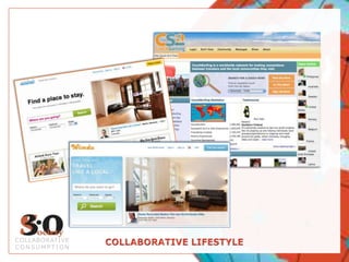 COLLABORATIVECONSUMPTIONCOLLABORATIVE LIFESTYLE