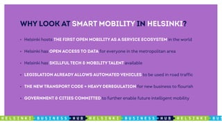 Smart mobility in the Helsinki region | PDF