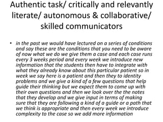 Authentic Learning Examples Ict Graduate attributes and authentic learning | PPTX