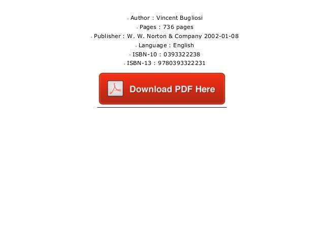 Download Download Vincent Bugliosi Pics